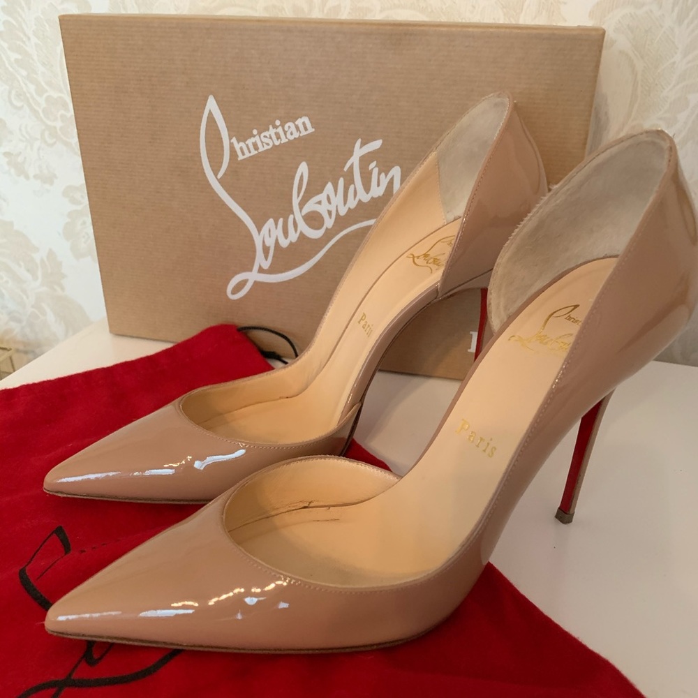 Christian Louboutin Iriza Patent Nude